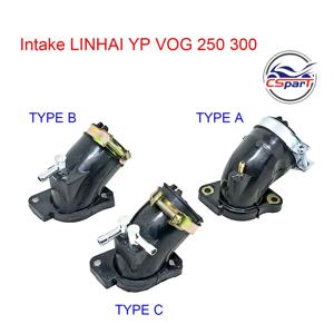 Linhai BUYANG FEISHEN FA-D300 170MM 173MN 250 260 300 YP250 VOG250 흡기 매니폴드 ATV 쿼드 스쿠터