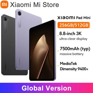 샤오미 패드 미니 글로벌 버전 7500mAh 배터리 67W 하이퍼차지 8.8인치 3K 울트라 클리어 디스플레이 미디어텍 디멘시티 9400+