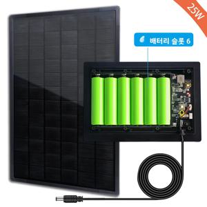 25W 태양광 패널 MPPT 충전 출력 5V 12V 18650 교체 가능 배터리 태양광 셀 램프 조명 LED 방수 3G CPE 4G 라우터 WIFI