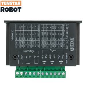 텐스타 로봇 스텝퍼 모터 드라이버, TB6600 23 Nema 34 42 57/86 Nema17 4A DC9-40V 1 축 스테핑 모터, CNC 타각기