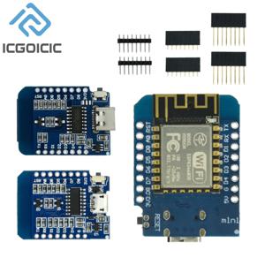 Type-C 마이크로 USB D1 미니 NodeMcu ESP8266 ESP-12F 미니 NodeMCU Lua 4M 바이트 WiFi 모듈 Arduino 용 무선 WiFi 모듈