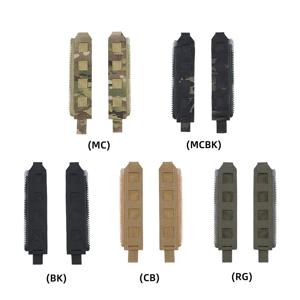 FCSK 야외 조끼 MOLLE 후면 패널 지퍼 어댑터 연결 지퍼 액세서리 키트, 1 쌍