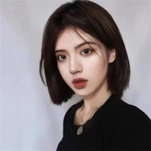 여성용 숄더 길이의 짧은 머리 스타일의 새로운 합성 가발, 고온 실크 화학 섬유로 제작된 풀 헤드 커버