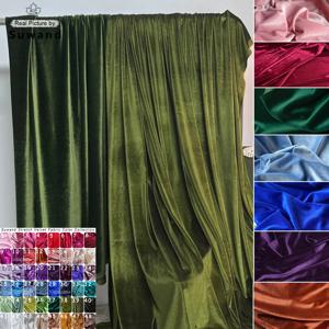 장식 커튼, 드레이프, 정장, 사진 배경, 웨딩 파티 천, DIY 재료용 부드러운 벨벳 원단