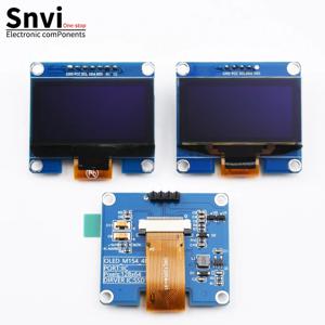 Snvi 화이트 블루 OLED 스크린 모듈, SSD1309 드라이브 IC, CH1116 SPI 인터페이스 128*64 호환, 1.54 인치, 4 핀