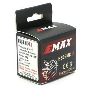 EMAX ES08MDII ES08MD II 메탈 기어 디지털 서보 업그레이드 SG90 ES08A ES08MA MG90S TREX 450 RC 비행기용