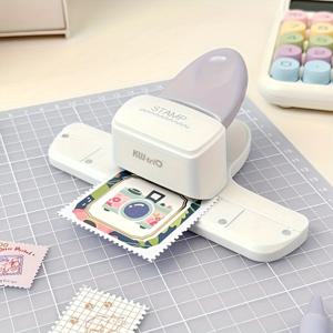 1PC 패턴 엣지 프레싱 및 절단기, 스탬프, 사진, 카드 및 종이의 패턴 절단에 적합합니다. 학용품