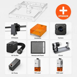 Carverall Engraver 업그레이드 액세서리 키트, A1PRO K15PRO K4 JL9와 호환되는 풀 세트
