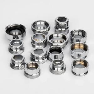 1개 묶음 M22에서 M20, M18, M28로 변환 가능한 스테인리스 스틸 연결부 수도꼭지 조인트 주방 수도꼭지 어댑터 정수기 액세서리