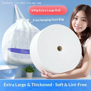 일회용 페이셜 와이프 살롱급 코튼 페이셜 타월 초부드러운 코튼 와이프 듀얼 사용 건식/습식 초두꺼운 클렌징 와이프