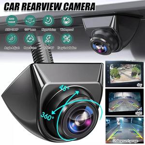 자동차 후방 카메라 CVBS AHD 1080P 풀 HD 후방 카메라 170 °   광각 야간 투시경 Fisheye Len 자동차 반전 카메라