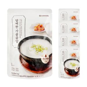 아워홈 담백한 사골곰탕 350g 5개