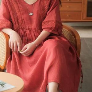 우아한 휴가 드레스 2025 봄 여름 신상 패셔너블 와이드 포켓 다용도 에이지리스 트렌디 스커트 브랜드 후이웨이
