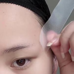 8M/롤 PE 페이셜 테이프 통기성 주름 개선 코스프레 메이크업 테이프 뷰티 메이크업 도구 투명 V라인 페이스 리프트 테이프