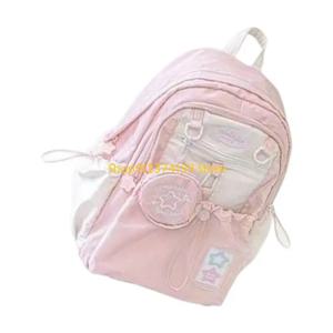 G5AE 간단한 사랑스러운 배낭 여행 가방 Bookbags Daypack 대학 중학교 Bookbags 여성을위한 패션 Preppy 가방 남성 선물