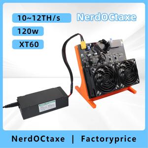NerdOCTAxe Rev3.1 12TH/s 비트코인 ​​채굴기 200W BM1370 ASIC 칩 SHA-256 BTC 솔로 채굴기 오픈 소스 홈 마이닝 머신