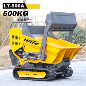 CE 인증 미니 덤퍼 800kg 500kg 캐터필러 덤퍼 덤프 트럭 자동 적재/하역 및 리프팅 기능 포함 EPA