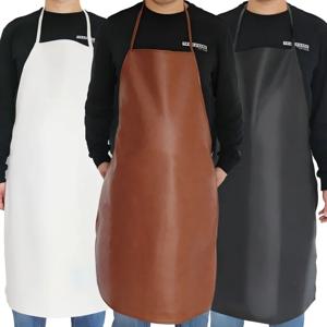 97×65CM 가죽 용접 앞치마 폴리우레탄 장비 용접공 열 절연 보호복 용접 보호 앞치마
