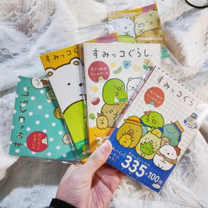 335 개/갑 Kawaii Sumikko Gurashi 장식 스티커 도서 스크랩북 라벨 일기 문구 앨범 전화 저널 플래너