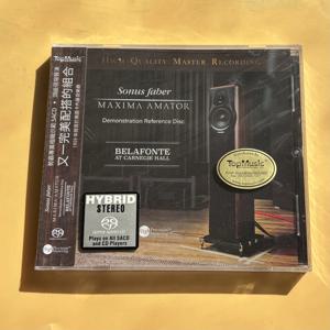 Sonus Faber Maxima Amator SACD TopMusic 데모 레퍼런스 디스크 벨라폰테 카네기 홀 오디오파일 고품질 CD