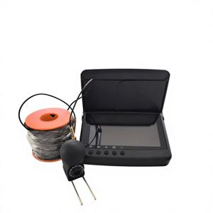 140 렌즈 HD 수중 낚시 카메라 디스플레이 5인치 모니터 (AHD/CVBS 듀얼 비디오 입력 및 3.5mm 오디오 출력 잭 포함)