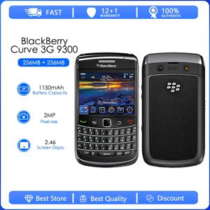 블랙베리 9300 리퍼브-오리지널 9300 커브 스마트폰, 3G 와이파이, 리퍼브 휴대폰, 무료 배송
