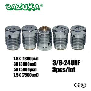 HPA CO2 압축 공기 실린더 레귤레이터 밸브용 3개입 파열판, 안전 밸브(1.8K, 3K, 5K, 7.5K)