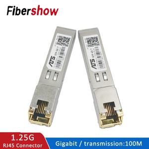 1.25G SFP to RJ45 구리 모듈 1000Base-T 기가비트 SFP 트랜시버 DDM 호환, Cisco, Huawei, H3C, Mikrotik 스위치 및 라우터용