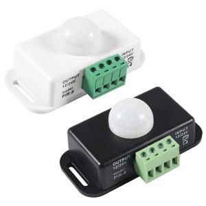 1~3PCS DC 12V 24V 8A 자동 조절 PIR 모션 센서 스위치 IR 적외선 감지기 조명 스위치 모듈 (LED 스트립 조명 램프용)