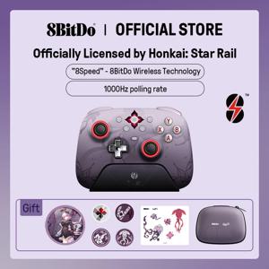8BitDo Ultimate 2 무선 게임 컨트롤러 PC 및 안드로이드용-Evernight(혼카이: 스타 레일 공식 라이선스)