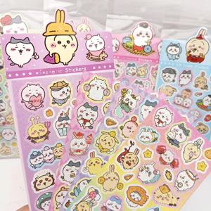 20장 믹스 카와이 치이카와 애니메이션 스티커 귀여운 핸드 아카운트 여행 가방 휴대폰 케이스 노트북 스티커 어린이 장난감 선물