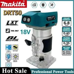 마키타 DRT50 18V LXT 브러시리스 무선 트리머 (목공 슬로팅, 밀링 및 엣지 트리밍용)