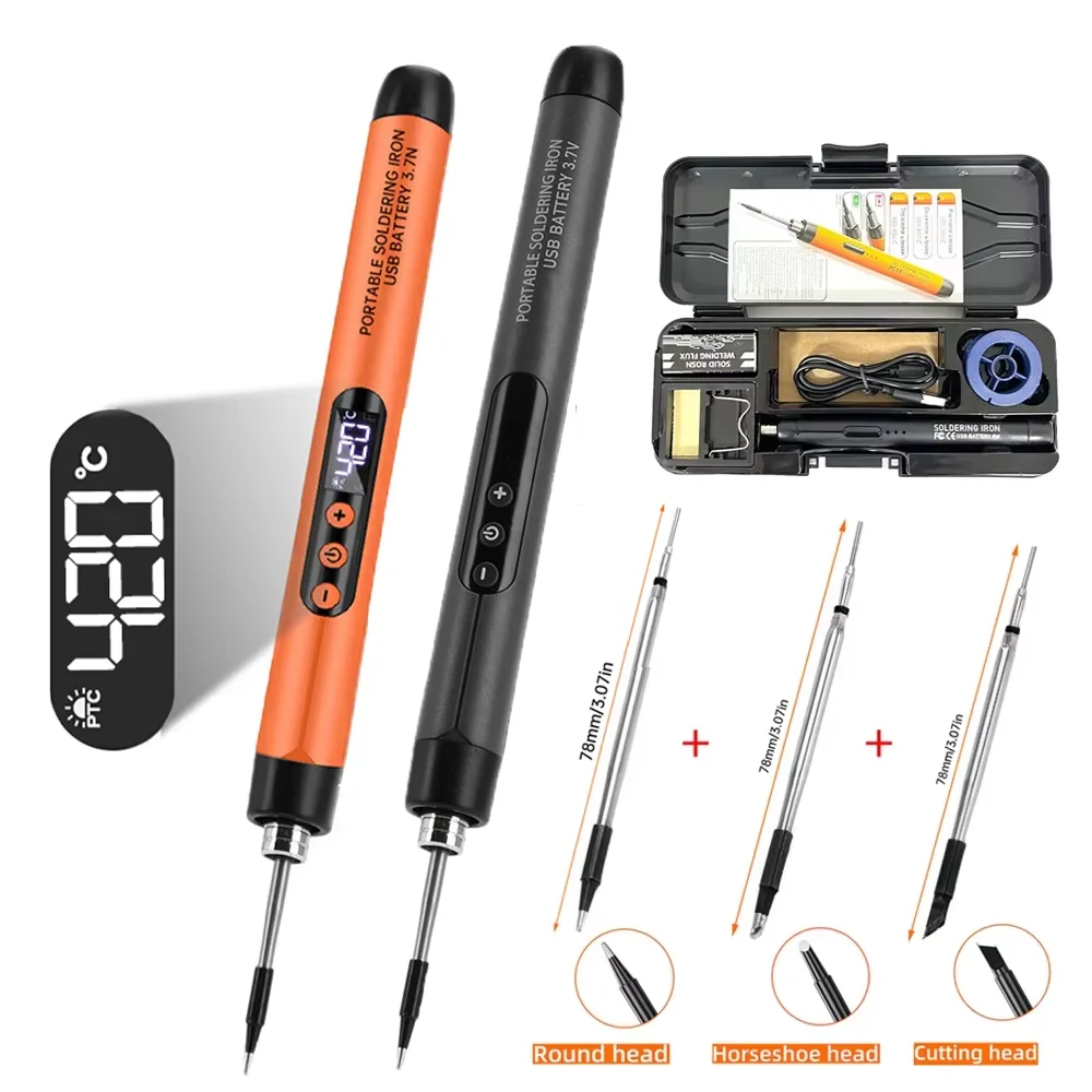 5V 8W USB 납땜 인두 무선 전기 납땜 인두 빠른 충전 리튬 배터리 납땜 인두 휴대용 수리 용접 도구