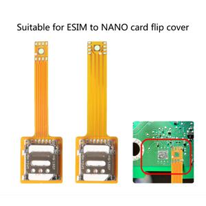 무선 와이파이 폰 워치 ESIM에서 SIM 실제 카드 확장 어댑터 DIY 수동 납땜 Esim에서 Sim 카드 어댑터 고급형