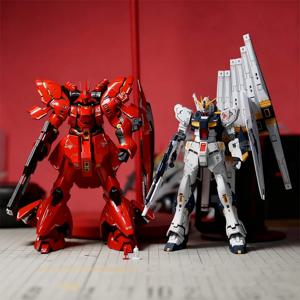 RG 1/144 사자브 RG5503 V Nu R32 메카 조립 모델 키트 액션 피규어 데스크탑 장식 인형 소년 퍼즐 장난감 선물 수집품