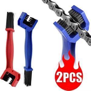 1-3Pcs 오토바이 로드 자전거 체인 청소 브러시 휴대용 체인 클리너 자전거 청소 오토바이 체인 클리너 유지 보수 도구