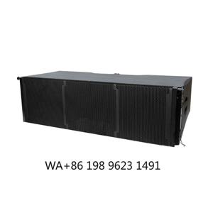 듀얼 12인치 라인 어레이 스피커 1000W RMS 2000W 피크 전문가용 무대 오디오 (야외 라이브 행사용)