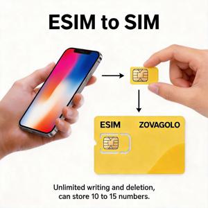 ESIM 물리적 카드 EUICC 카드 리더는 ESIM을 물리적 SIM으로 변환할 수 있으며 모바일/컴퓨터 카드 쓰기 기능을 지원합니다.