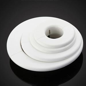 1pc 플라스틱 에어컨 파이프 벽 장식 커버 케이블 항목 케이블 통로 40mm 50mm 55mm 60mm 70mm 80mm 구멍 커버