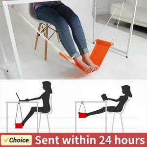 휴대용 발 해먹, 폴리에스터 데스크 레스트 풋 풋 풋 풋 풋 풋 풋 풋 풋 풋 풋 풋 풋, 조절식 레스트 테이블, 사무실 홈 캠핑용 스윙 발받침
