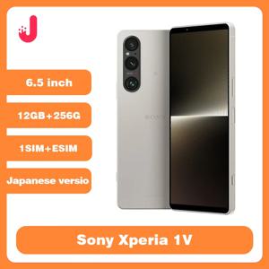 Sony Xperia 1V 5G 12GB+256GB 6.5인치 유기 발광 다이오드 Snapdragon 8세대 2 8핵 NFC 오리지널 휴대폰.
