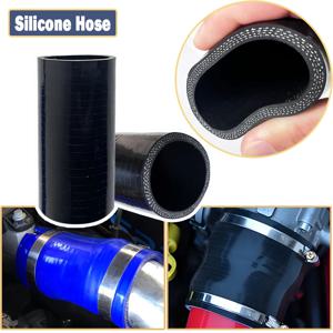ID16-135mm 길이100-1000mm 실리콘 렉트라 네그라 파라 코체 튜브 냉각수 인터쿨러 튜브 커넥터 드 터보