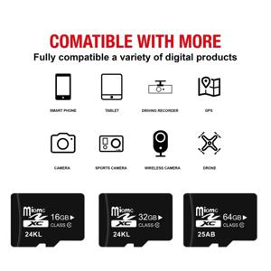 10가지 카테고리의 고속 메모리 카드 4GB 8GB 16GB 32GB 64GB 128GB SD 카드 미니 TF 카드는 드론 타코그래프 모니터링에 사용됩니다.