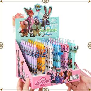 디즈니 Zootopia 게리 젤 펜 애니메이션 닉 주드 0.5MM 검정 잉크 볼펜 학생 쓰기 펜 학교 문구 용품 선물