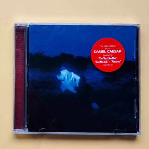 분위기 있는 소울 R&B 보컬 오디오파일 CD 블루 톤 추상 예술 풍경 커버 감성적인 노래 음악 애호가를 위한 실물 CD