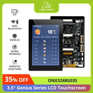 NEXTION ONX3248G035 3.5인치 Genius 시리즈 ESP32-S3 LCD 터치스크린 개발 보드 CTP 터치스크린 2.4GHz Wi-Fi 블루투스 5(LE)