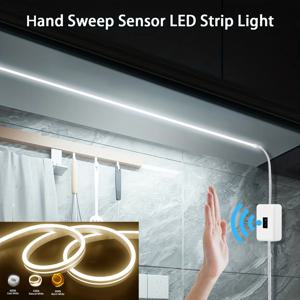 5V USB 네온 램프 제스처 센서 디밍 가능 방수 유연한 테이프 LED 네온 사인 라이트 스트립 침실 백라이트 DIY 장식 조명