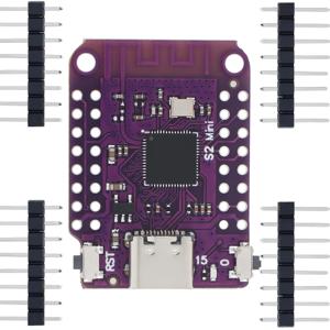 ESP32 S2 미니 V1.0.0 - LOLIN WIFI IOT 보드 기반 ESP32-S2FN4R2 ESP32-S2 4MB 플래시 2MB PSRAM 마이크로파이썬 아두이노 호환