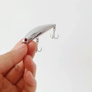 1개입 5.5cm/6.5g 미니 레이저 하드 미노우 싱킹 베이트 워블러 저크베이트 크랭크 낚시 루어 훅 배스 낚시용품 민물/바닷물 태클