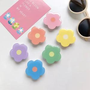 1PCS Ins 바람 드롭 접착제 꽃 전화 케이스 스탠드 데스크탑 접이식 게으른 스탠드 아이폰 16 삼성 Xiaomi 전화 케이스 액세서리